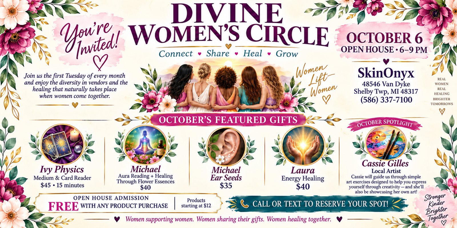 Divine Women's Circle Open House, Shelby Township, MI